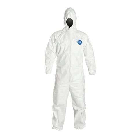 Cy025 Coverall Tyvek  Zip Front Medium