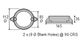 CDZ9-015 Volvo Penta Outdrive Ring Zinc Anode