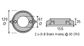 CDZ9-012 Volvo Penta Outdrive Ring Zinc Anode