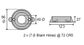 CDZ9-013 Volvo Outdrive Ring Zinc Anode