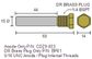 CDZ9-032 Universal Combination Zinc Pencil w DR Brass Plug