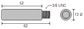 CDZ9-035 Universal Zinc Pencil Anode