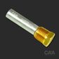 CDZ9-036 Zinc Combination Pencil Anode w Brass Plug