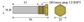 CDZ9-036 Comb Brass Plug & Zinc Pencil