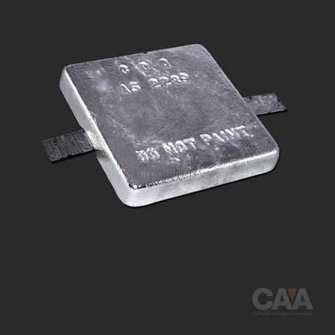 CDZ1-66-1S Zinc Block W/Strap 4.2Kg