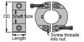 CDZ4-100D Zinc Donut 1 Shaft Anode