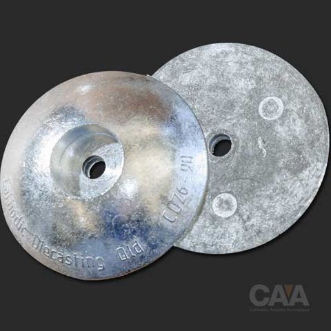 CDZ6-90 Zinc 90mm  Rudder Anode Pair