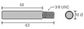 CDZ9-010 GM Oil Cooler Zinc Anode