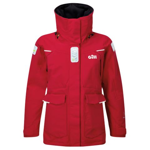 OS25 Offshore Womens Jacket Red 10