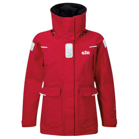 OS25 Offshore Womens Jacket Red 16