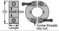 CDZ4-50M 50mm Metric Donut Shaft Anodes