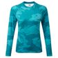 Womens XPEL Tec L/S Top Pool Camo 12