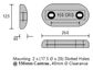 CDZ8-10H Type 1 Bolt-On Anode 6.5Kg.