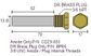 CDZ9-121 CDZ9-35+3/8 Npt Brass Plug