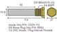 CDZ9-116 Universal Pencil Anode Br Plug