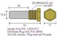 CDZ9-125 Yanmar Zinc Engine Anode