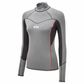 Eco Pro Rash Vest Womens Grey Melangie 16