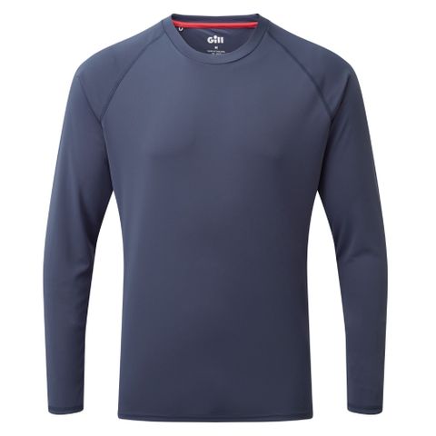 Men's UV Tec Long Sleeve Tee Ocean L