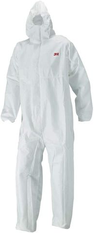 4510 Coverall White Type 5/6 Size L