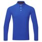 Gill Sunshirt  Mens UV Tec Polo LS Blue XS