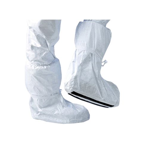 Dupont Tyvek Boot Cover Anti Slip White Pack Ea