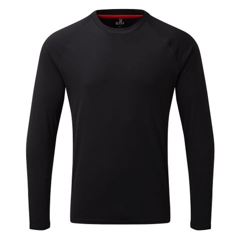 Men's UV Tec Long Sleeve Tee Black L