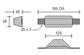 CDZ2-52-15S Zinc Anode-125X50X40 C/W Strap