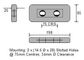 CDZ2-83-1.0H Bolt-On Block Anode