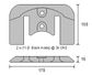 CDZ9-065 Mercury Plate Zinc Anode