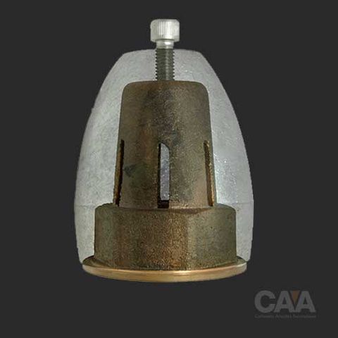 CDZPN-CC UNC Propellor Nut Anode 3/4  3