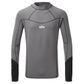 Eco Pro Rash Vest Mens Grey Melangie M