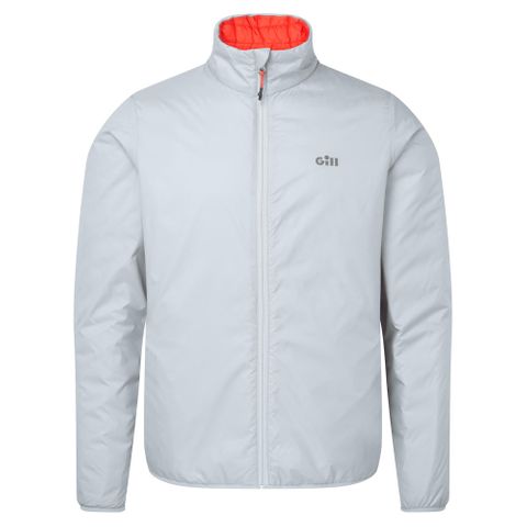 Orion Jacket Quarry/Flame Red XXL