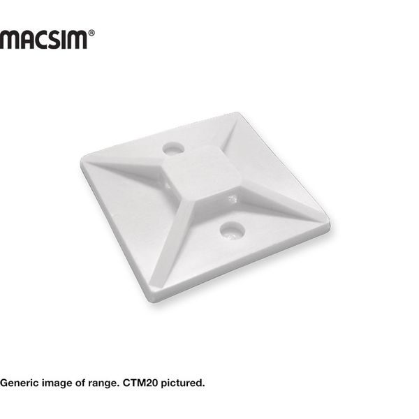 20mm CABLE TIE ADHESIVE MOUNTS