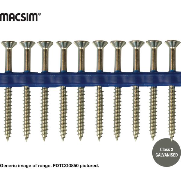 8Gx50 FD TY17 CSK GAL SCREW