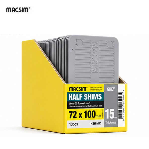 15mm x 75 x 100 PACKING SHIMS
