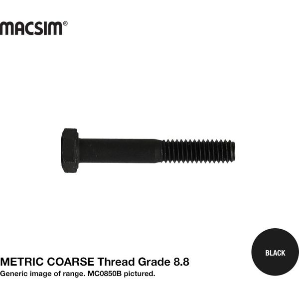 M 6 X 12    8.8 COARSE H/T B/O