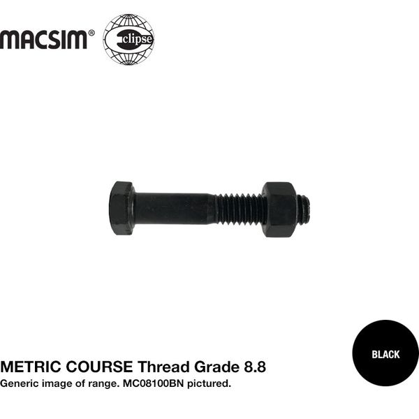 M 6 X 25    8.8 COARSE H/T B/N