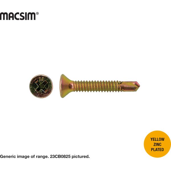 6-20x20mm CSK DRILL POINT SCRW