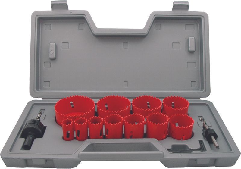 14Pcs INDUSTRIAL HOLE SAW KIT