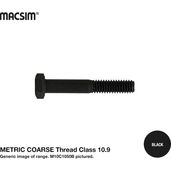 M10 X 25 10.9 COARSE H/T B/O