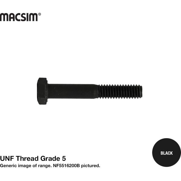 7/16 X 4 1/2 UNF GR.5 H/T B/O