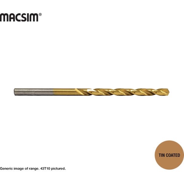1/8 HSS JOBBER DRILL TIN CO