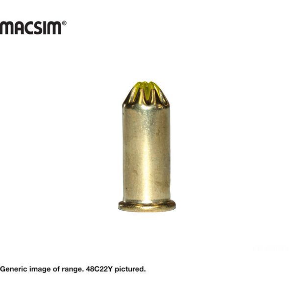 .22 CAL SINGLE CHARGE YELLOW