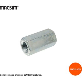 3/8 ROD CONNECTOR ZINC