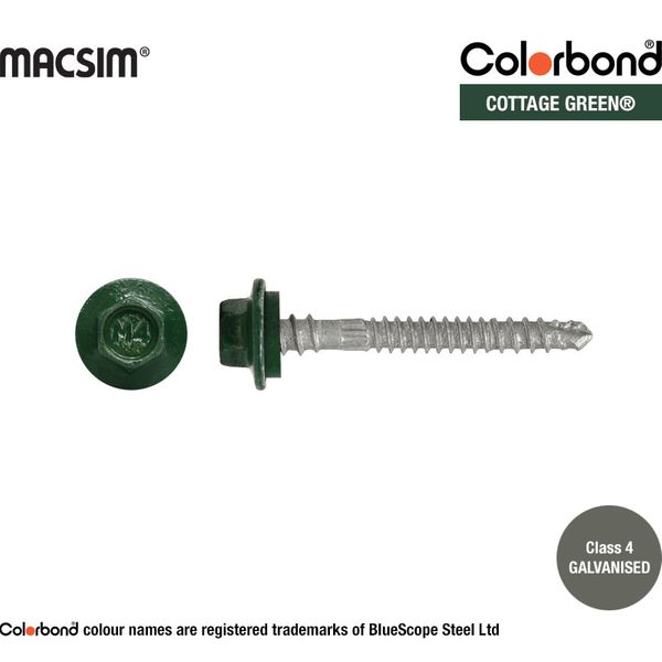 12x50 TORNADO SCREWS COT GREEN