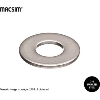 M6 FLAT WASHER 316 S/S