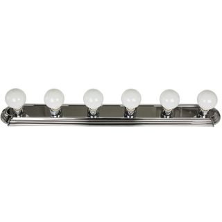 6 Bulb Vanity Fixture (Chrome) (36")