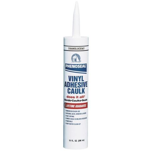 Phenoseal Vinyl Caulk (10 oz) (Translucent)