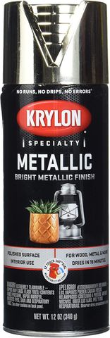 Krylon Metallic Spray Paint (Bright Gold) (12oz)