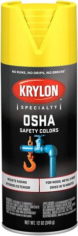 Kyrlon Spray Paint (OSHA Saftey Yellow) (12oz)